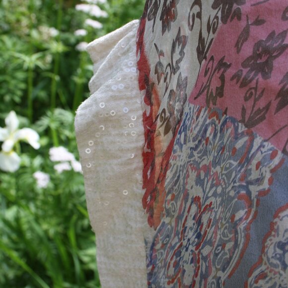 Chic Paisley Print Midi Dress - Picture 2 of 5